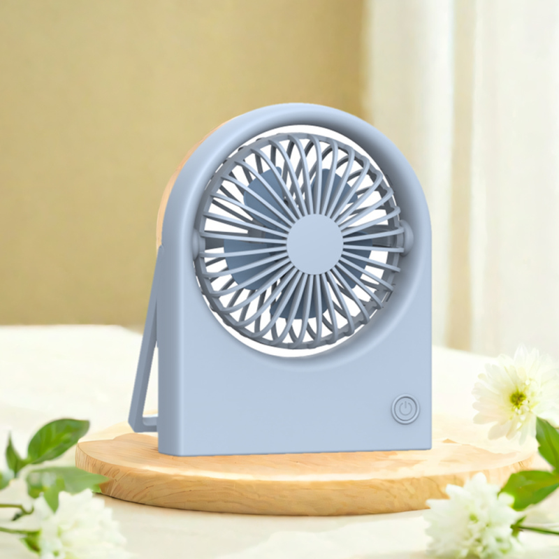 مروحة مكتب محمولة سلسلة الصيف البسيطة (أزرق) LT-S3237