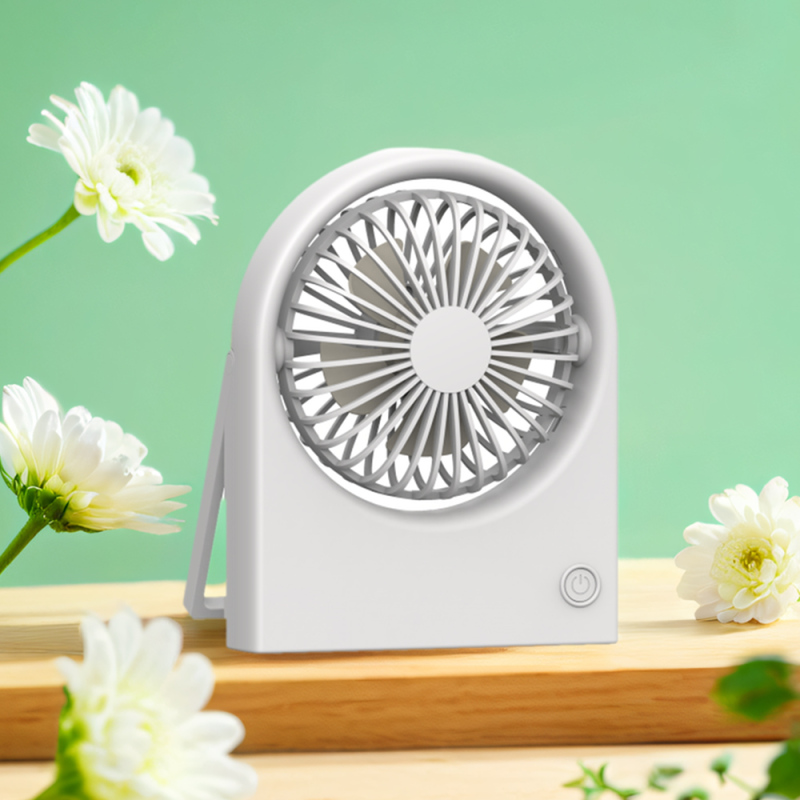 مروحة مكتب محمولة سلسلة الصيف البسيطة (أبيض) LT-S3237