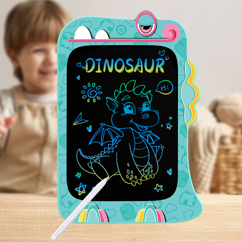 جهاز لوحي LCD رسومات حرباء 8.5 إنش (أخضر ملون)