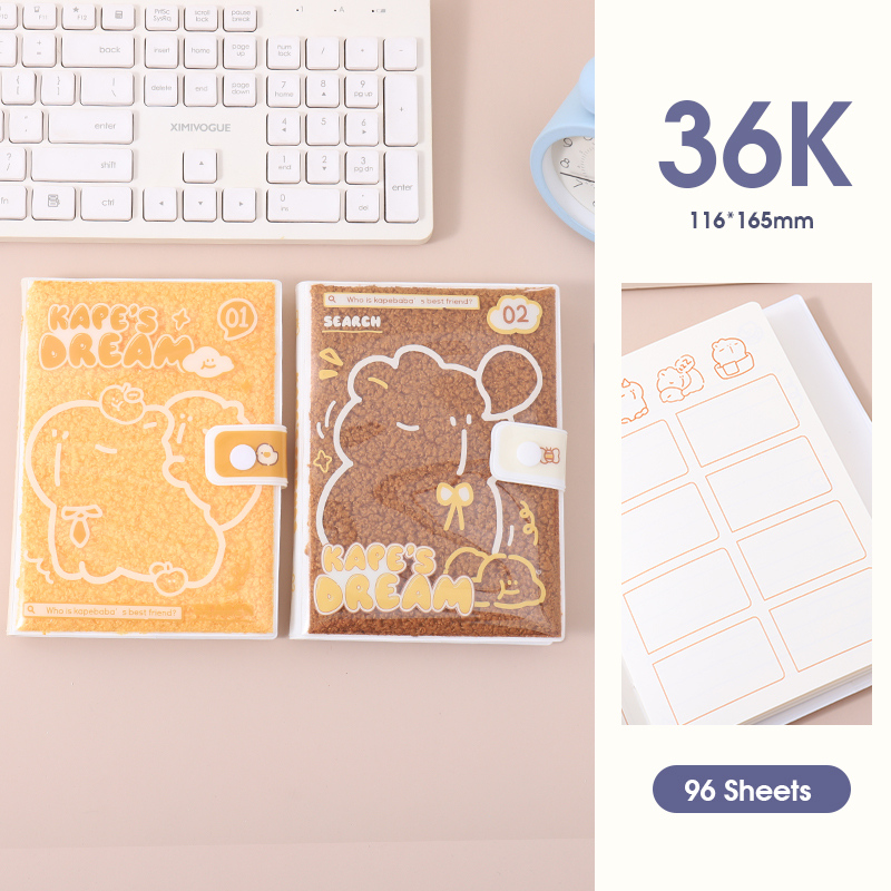 دفتر سكراب EVA نفخ – كابيبارا الأحلام – ‎36K – 96 ورقة